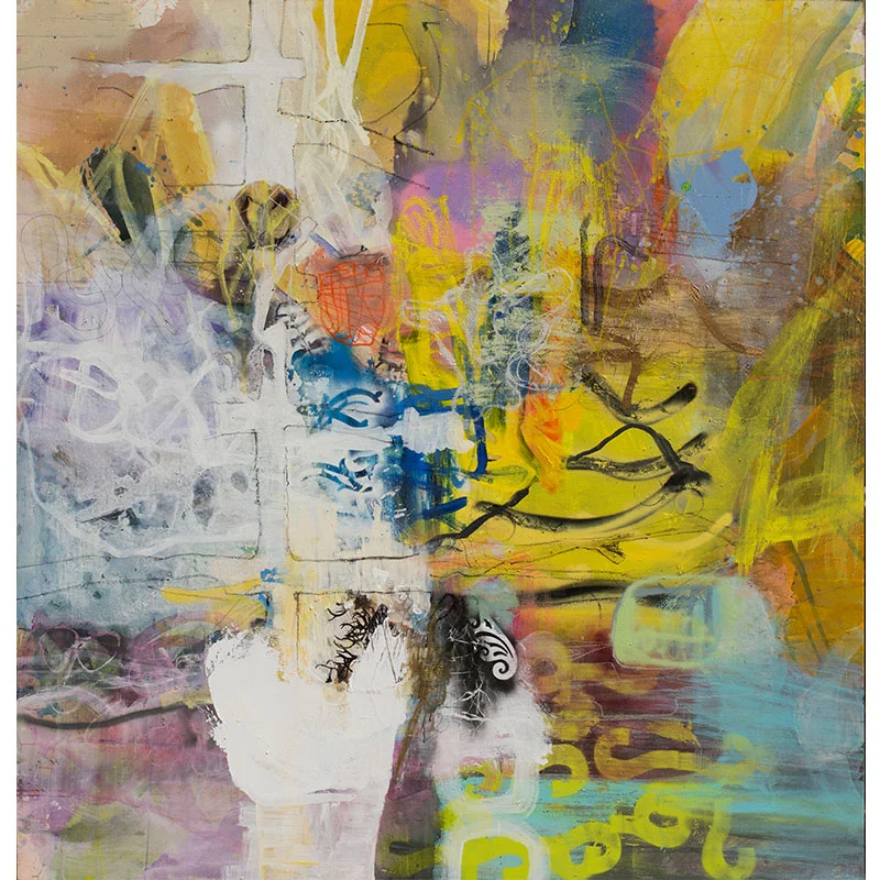 The Clearing , 2015 oil and acrylic on canvas 77 x 74" Inquire >