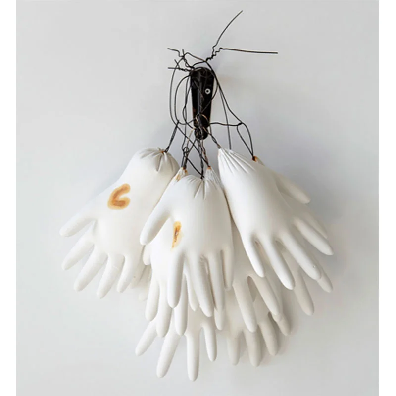 My Friends , 2012 plaster, wire, hardware 21 x 17 x 9" Inquire >