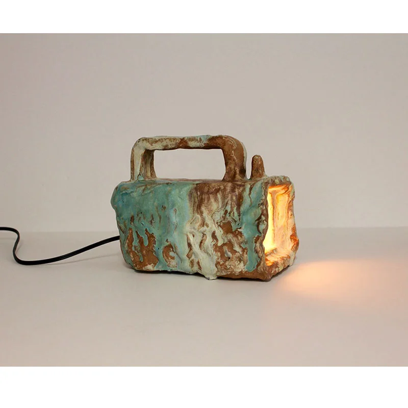 Flashlight (beam of memory #1) , 2016 ceramic, lighting hardware 6 x 4.75 x 8" Inquire >