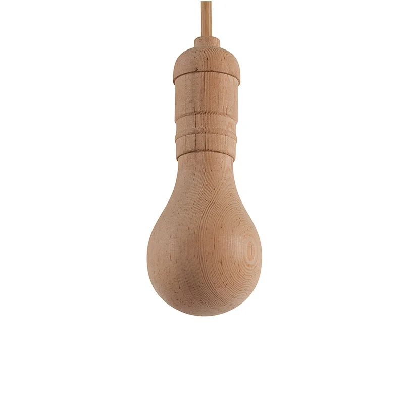 Light Bulb (turned) , 2009 fir 6 x 2.5 x 2.5" variable installation Edition of 6 Inquire >