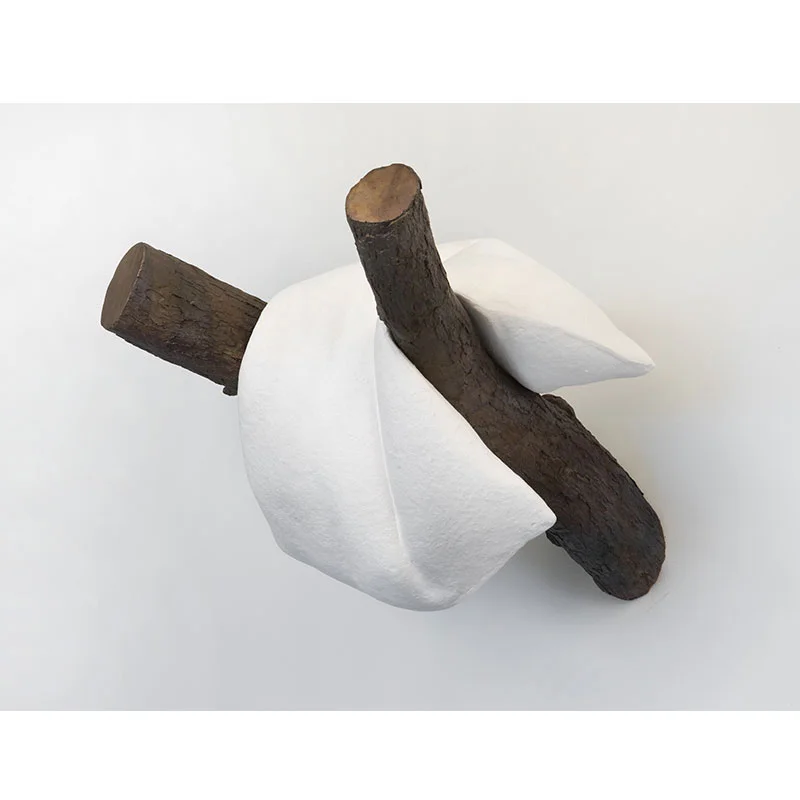 Jam , 2008 patinated bronze, cast cotton paper 22 x 18 x 21" Edition of 3 Inquire >