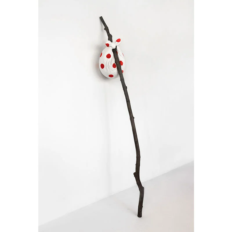 Debark , 2008 patinated bronze, cast cotton paper, watercolor 75 x 11 x 21" Edition of 2 Inquire >