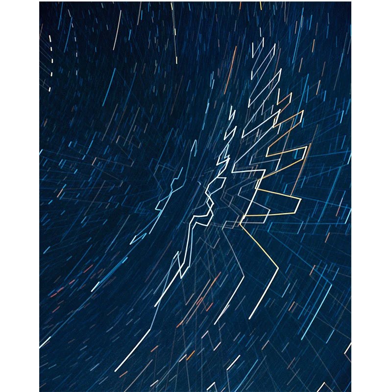 James Nizam Tract (Starlight drawing) , 2017 lightjet print 40 x 32" Edition of 5 Inquire >