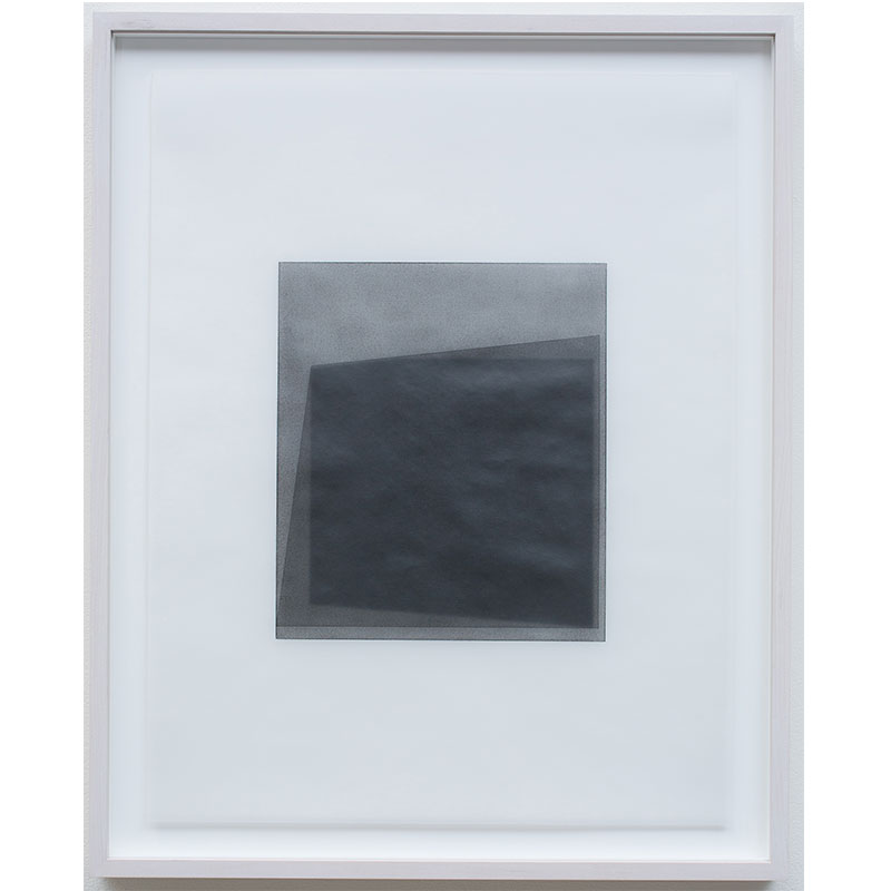 Julia Mangold Untitled, 2016-0510 , 2016 graphite pigment in wax on paper 23 x 18" paper 26.5 x 21.5" framed Inquire >