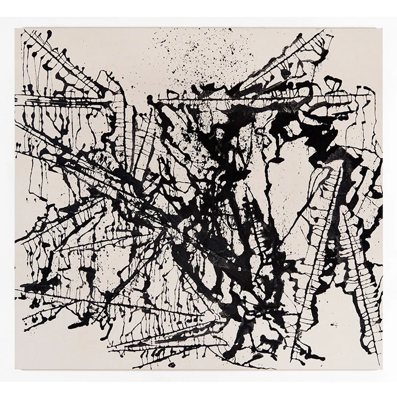 John David Forsgren 8.20.17 , 2017 India ink on canvas 52 x 56" Inquire >