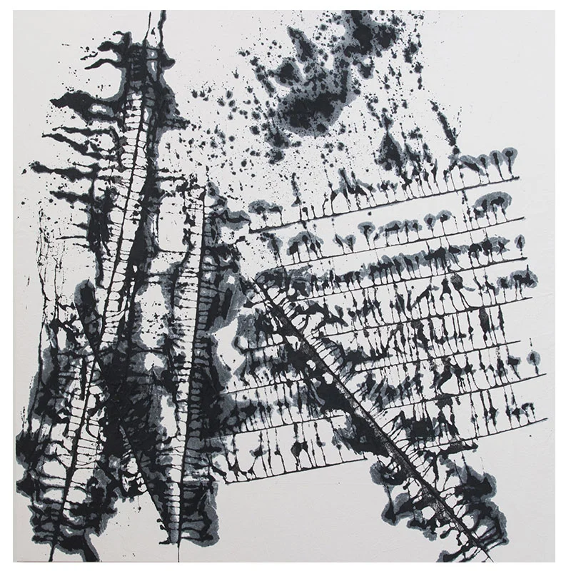 John David Forsgren 8.22.17 , 2017 India ink on canvas 52 x 51" Inquire >