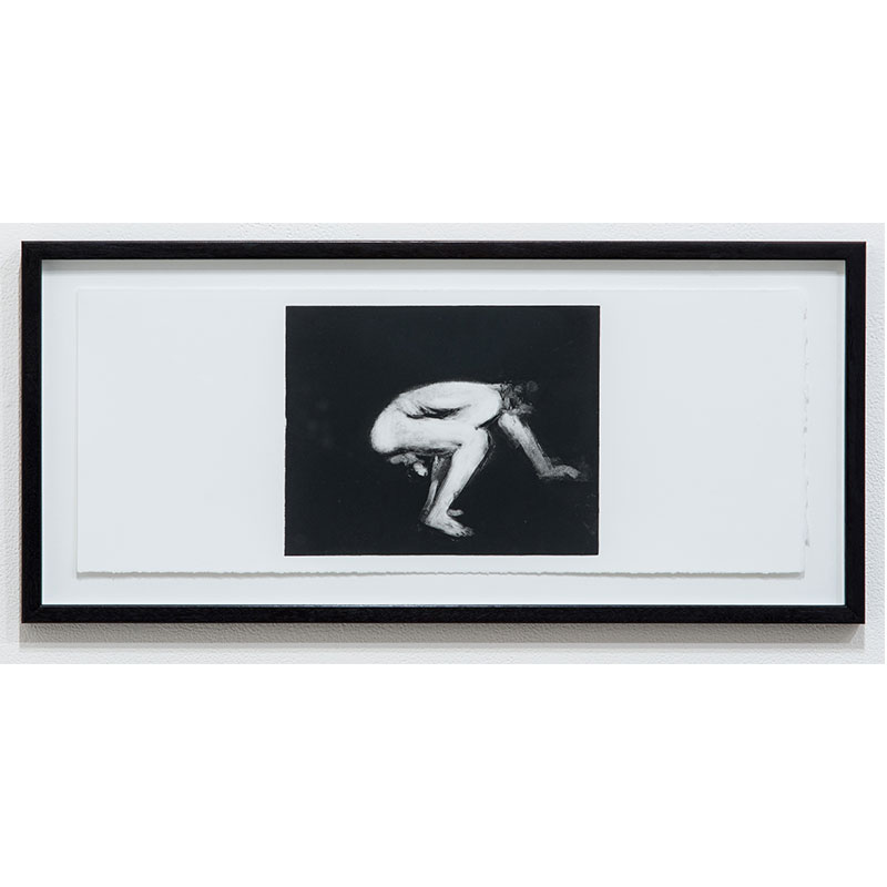 Stephen Hayes Man Series 2 , 1993 monotype 7.5 x 18.25" paper 10.25 x 21" framed Inquire >