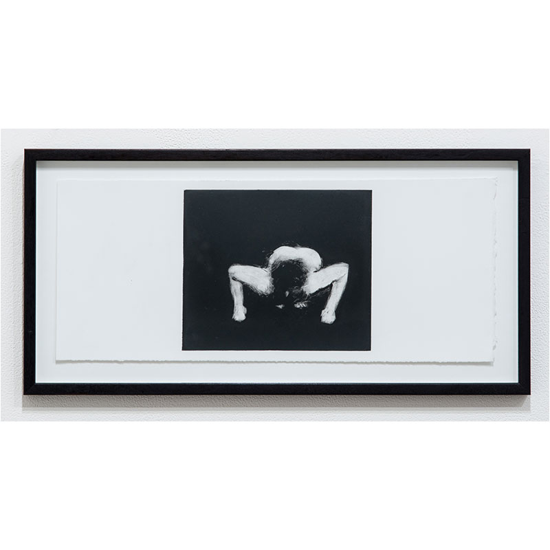Stephen Hayes Man Series 3 , 1993 monotype 7.5 x 18.25" paper 10.25 x 21” framed Inquire >