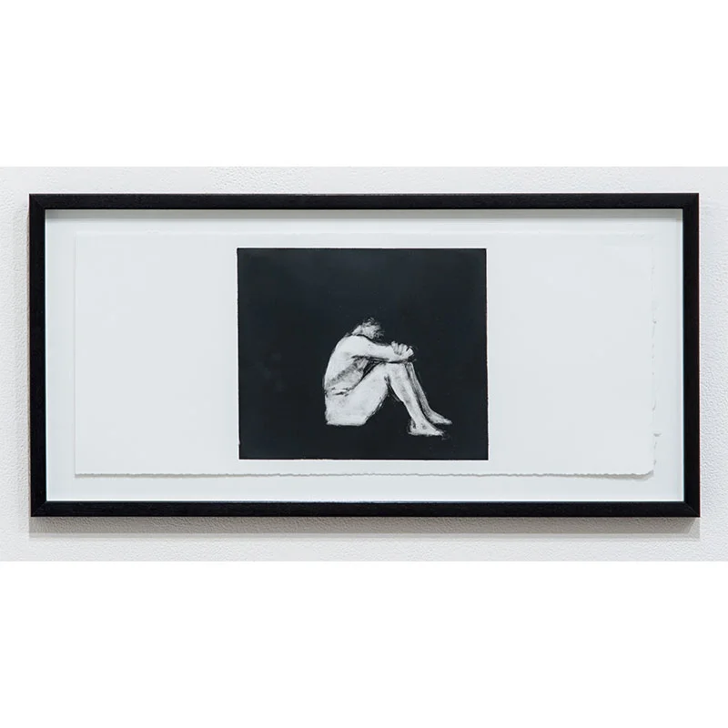 Stephen Hayes Man Series 7 , 1993 monotype 7.5 x 18.25" paper 10.25 x 21" framed Inquire >