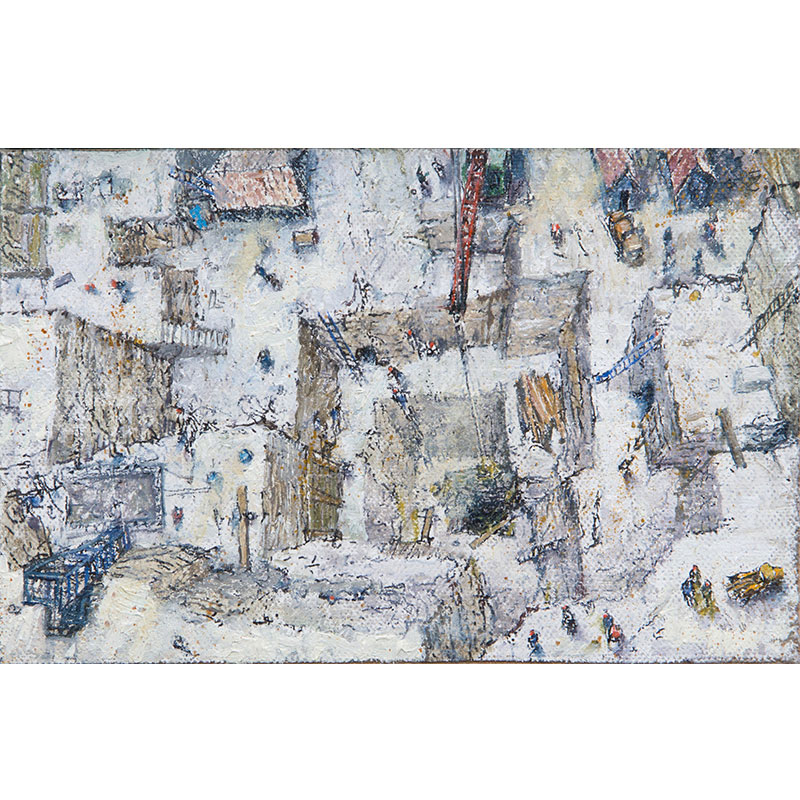 Marbleworks , 2017 oil on linen panel 3.75 x 6" 4 x 6.5" framed Inquire >