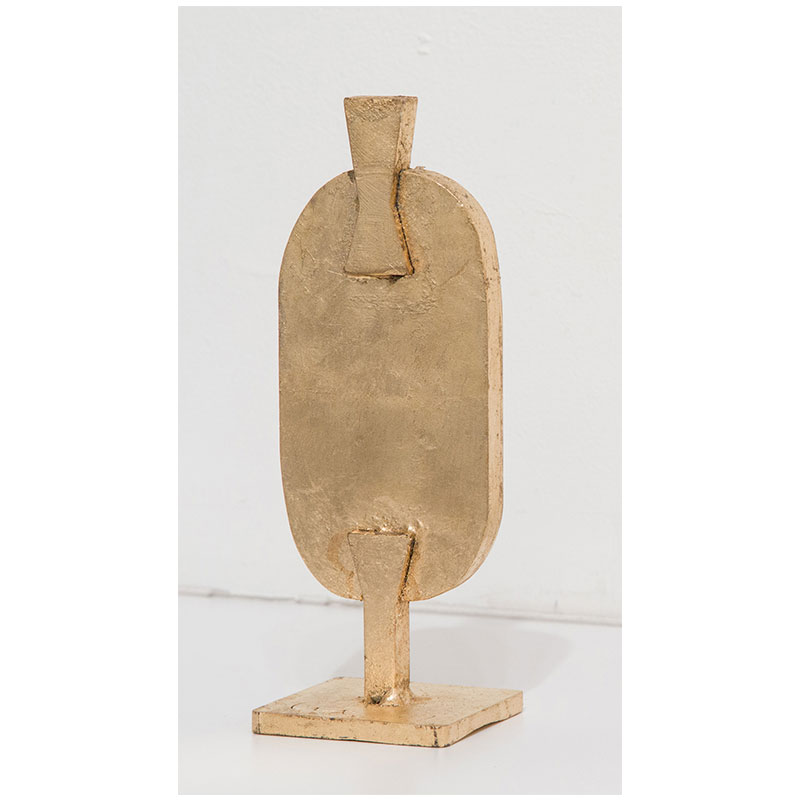 Anatolia I , 2017 antique gold over steel 7.25 x 2.5 x 2.5" Edition of 6 Inquire >