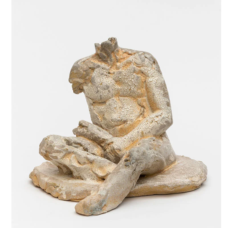 Man Study #4 , 2017 ceramic 8 x 10.5 x 11.5" Inquire >