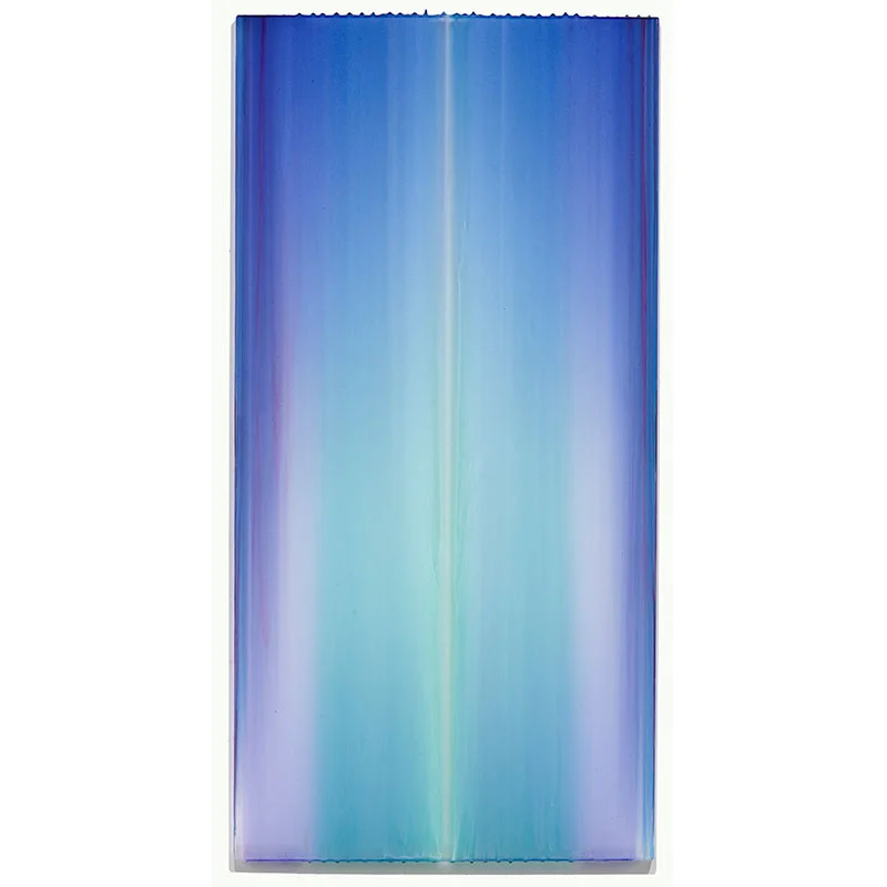 Ruach , 2017 polymer, pigment on cast acrylic 48 x 24" Inquire >