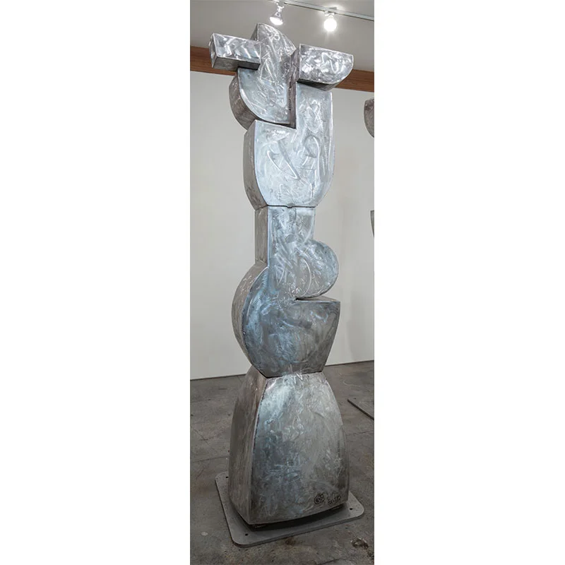 Winter Song II , 2016 stainless steel 112 x 24 x 24" 30 x 30" base Inquire >