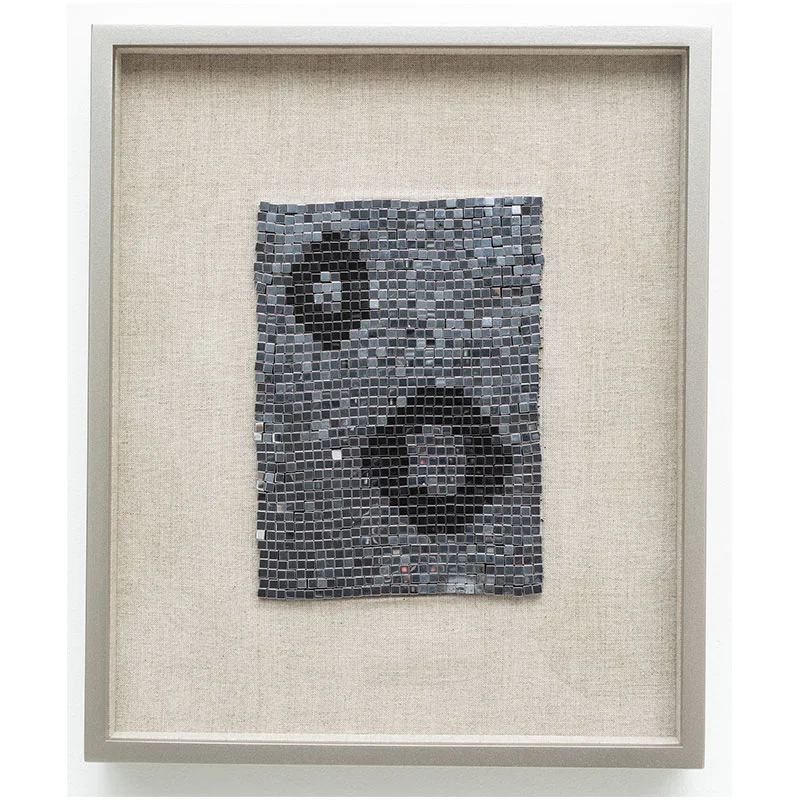 We Are the Planets , 2018 steel beads on linen 7 x 5" unframed 13 x 10.75" framed Inquire >
