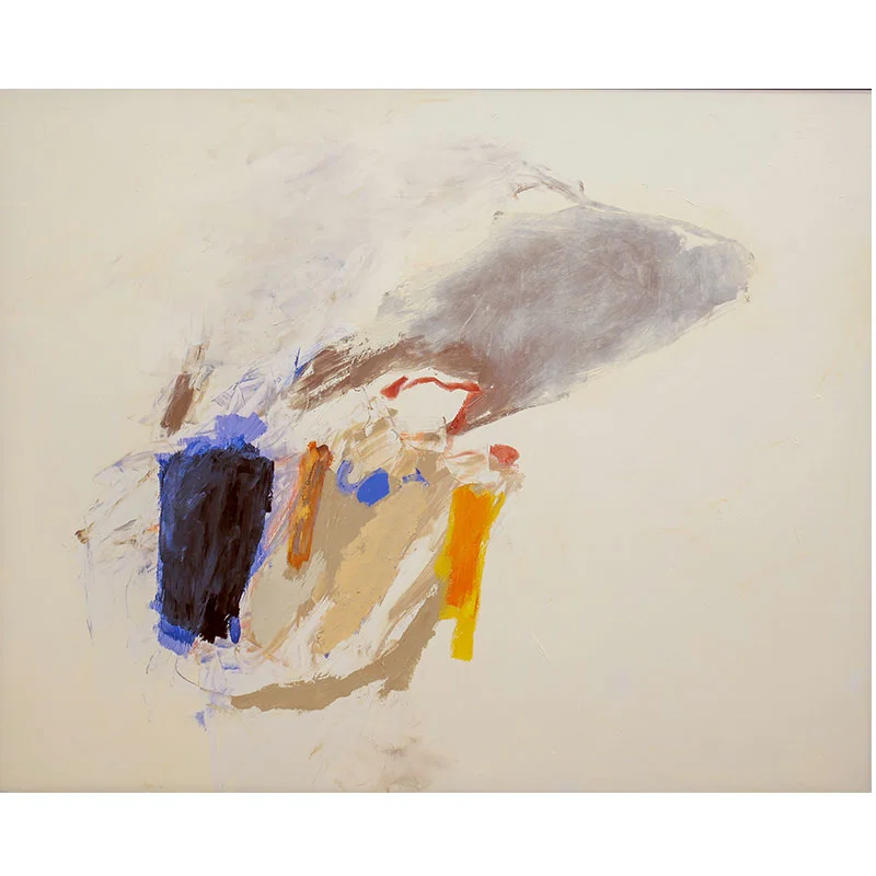 Barbara Sternberger Frequencies No. 5 , 2018 oil on linen 32 x 40"