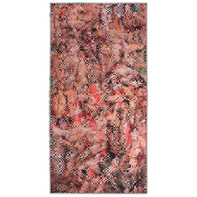 Untitled 8, Earthly Delights , 2018 Epson archival inkjet print on Epson double weight paper, acid free double sided tape and PH neutral linen tape 80 x 40" Inquire >