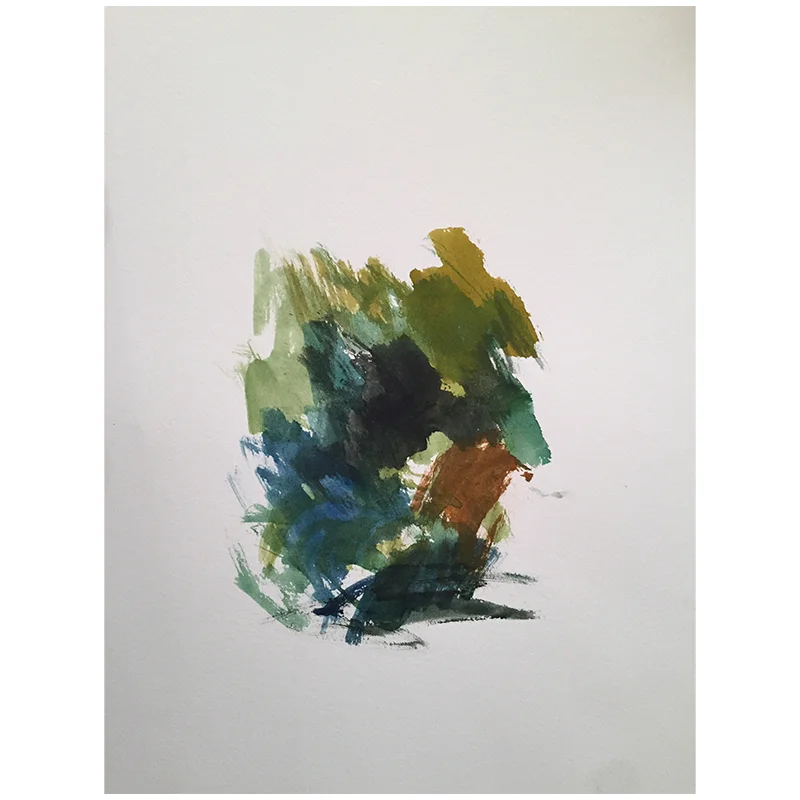 Untitled , 2016 watercolor on paper 15 x 11.5" paper Inquire >
