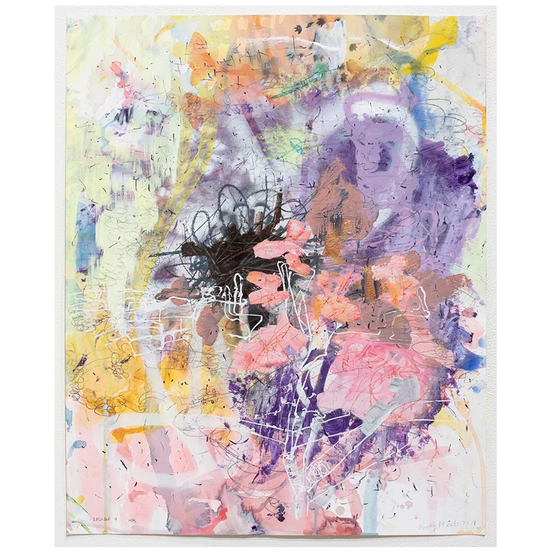 Image 9 , 2019 mixed media on paper 27 x 22" paper Inquire >