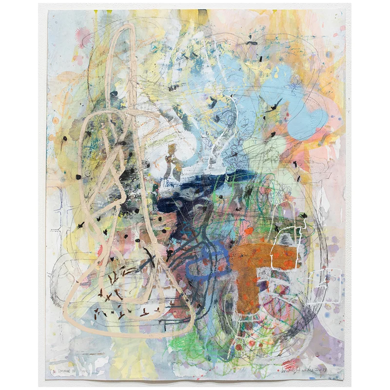 Image 16 , 2019 mixed media on paper 27 x 22" paper Inquire >