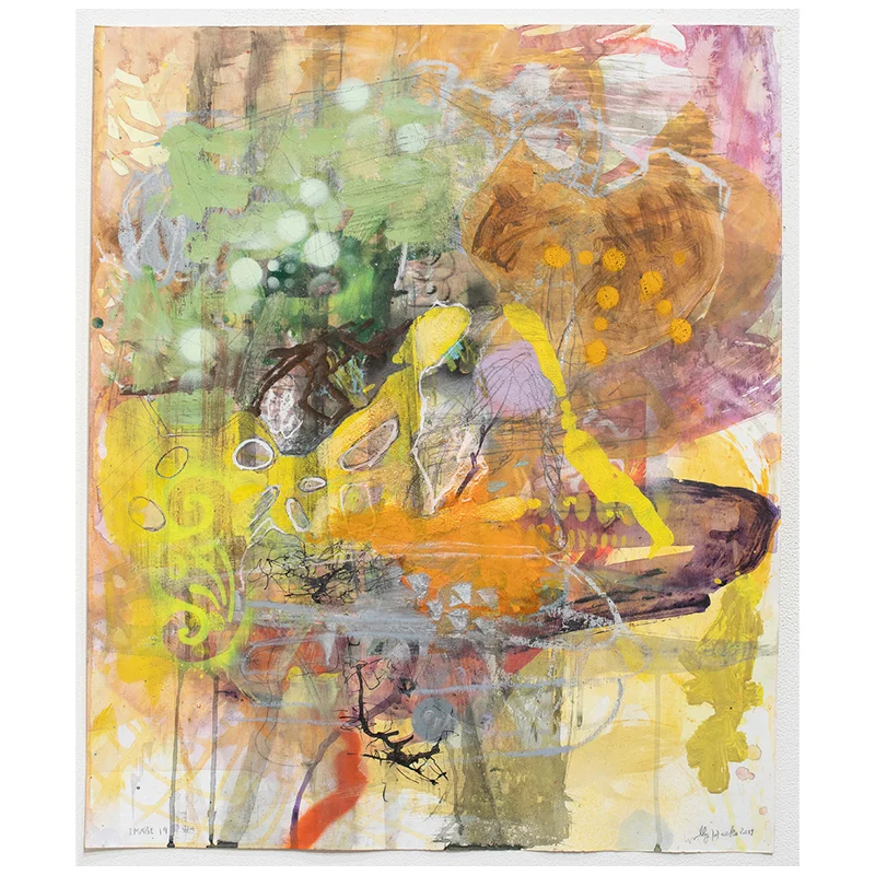 Image 19 , 2019 mixed media on paper 27 x 22" paper Inquire >