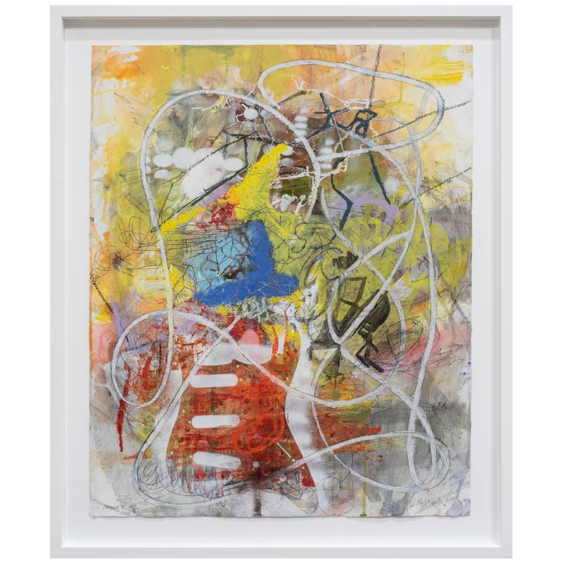 Image 3 , 2019 mixed media on paper 27 x 22" paper Inquire >