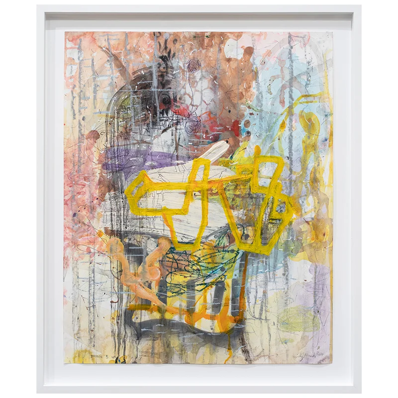 Image 5 , 2019 mixed media on paper 27 x 22" paper Inquire >