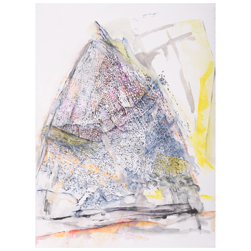 Thaw , 2019 colored pencil, watercolor and silver sumi ink on paper 22 x 30" paper Inquire >