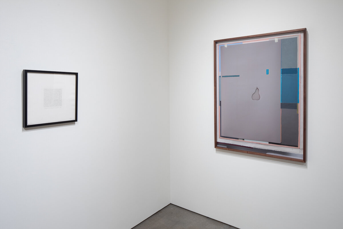  John Houck and Sol Le Witt, Installation view of  The Quiet Show .  
