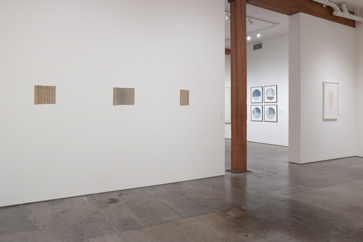  Helen Mirra, Ann Hamilton, and Russell Crotty, Installation view of The Quiet Show 