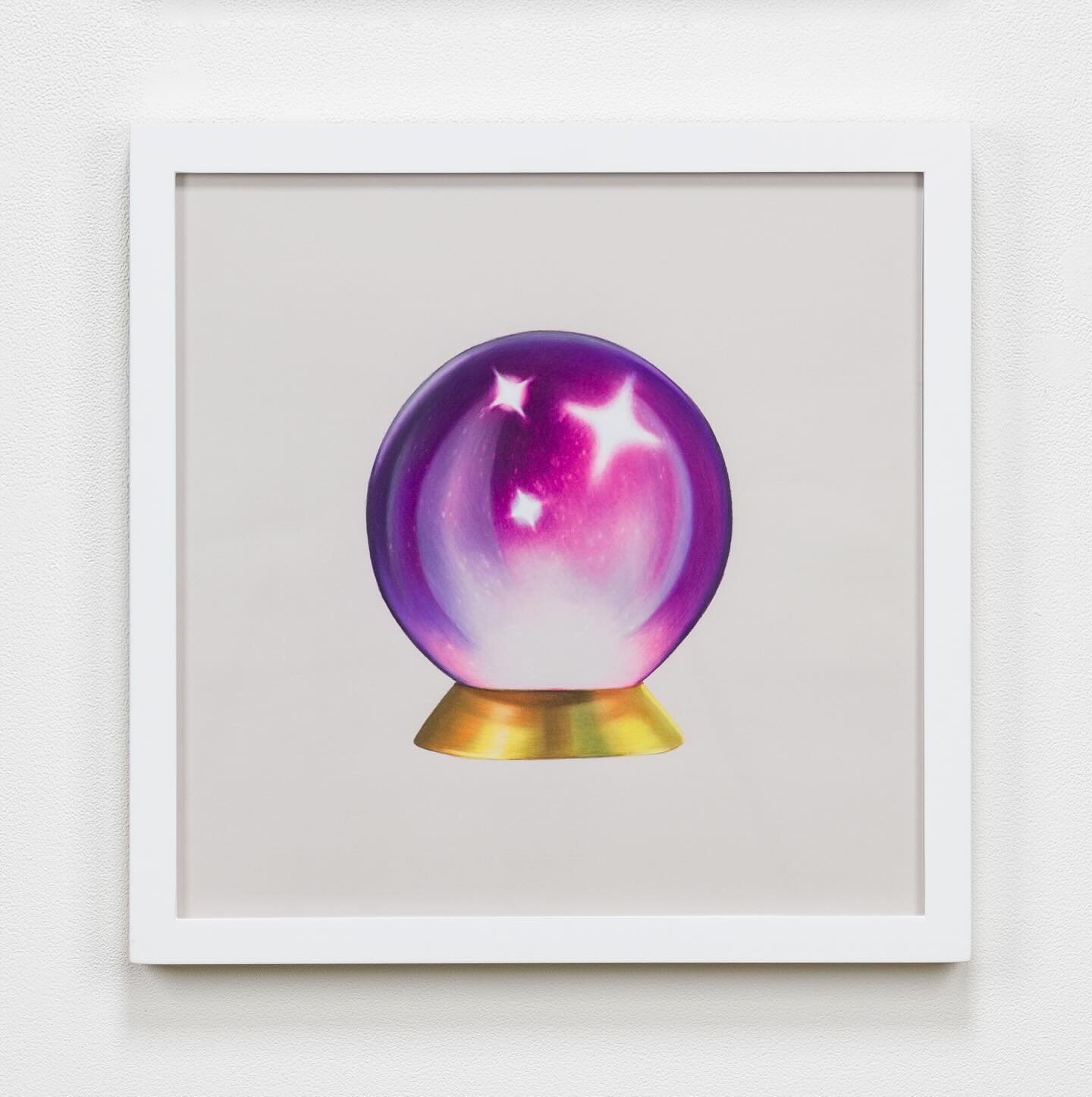#FROMTHERACKS //

In honor of the new year, here is a meticulously detailed color pencil drawing by Anna Von Mertens entitled Crystal Ball, September 20, 2017. Taken from Von Mertens&rsquo; series of &ldquo;emoji drawings,&rdquo; we invite you to gaz