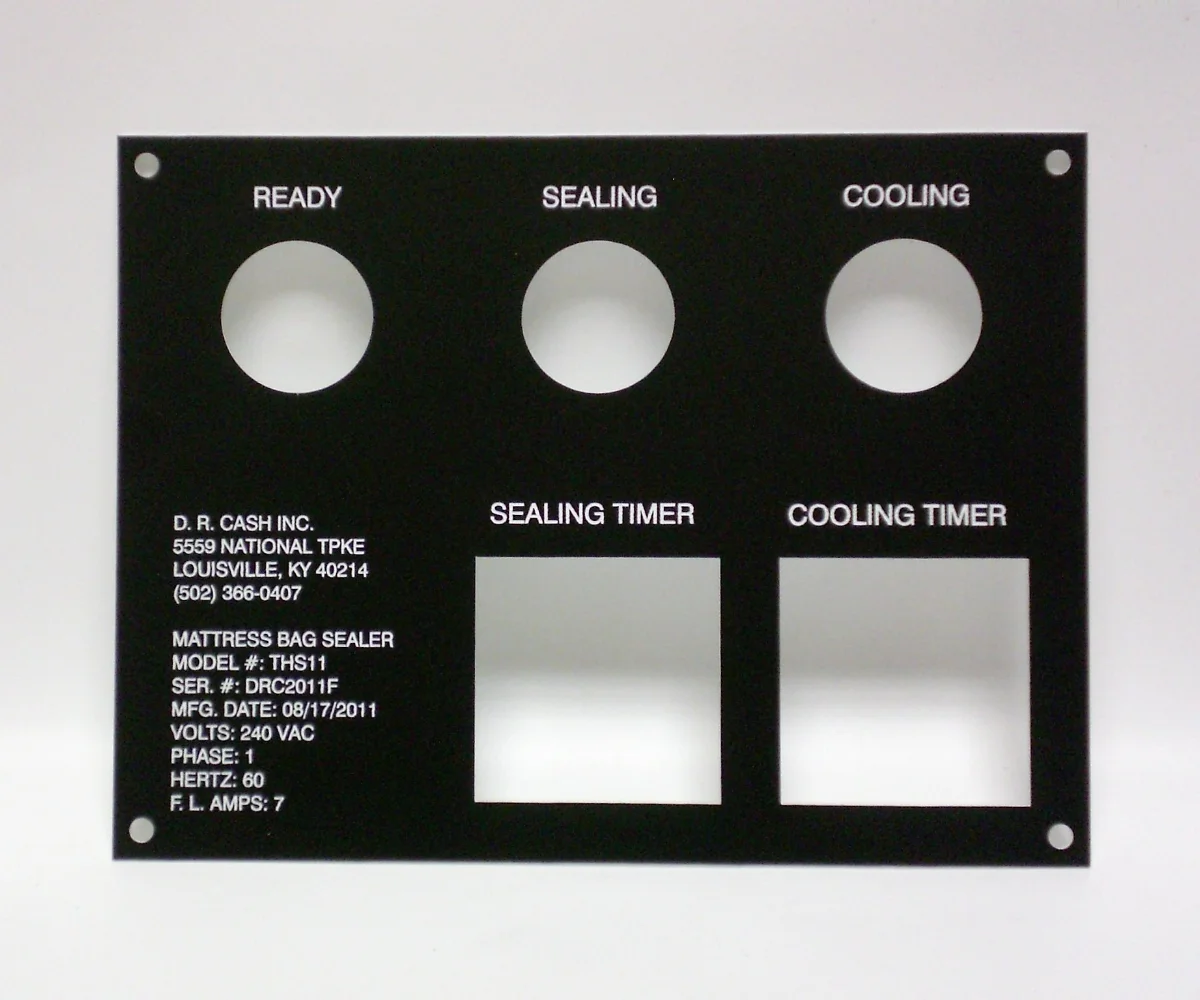 Engraved Plastic Tags — Cornerstone Sign & Decal Louisville, KY