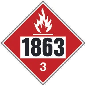 DOT 1863 Decal
