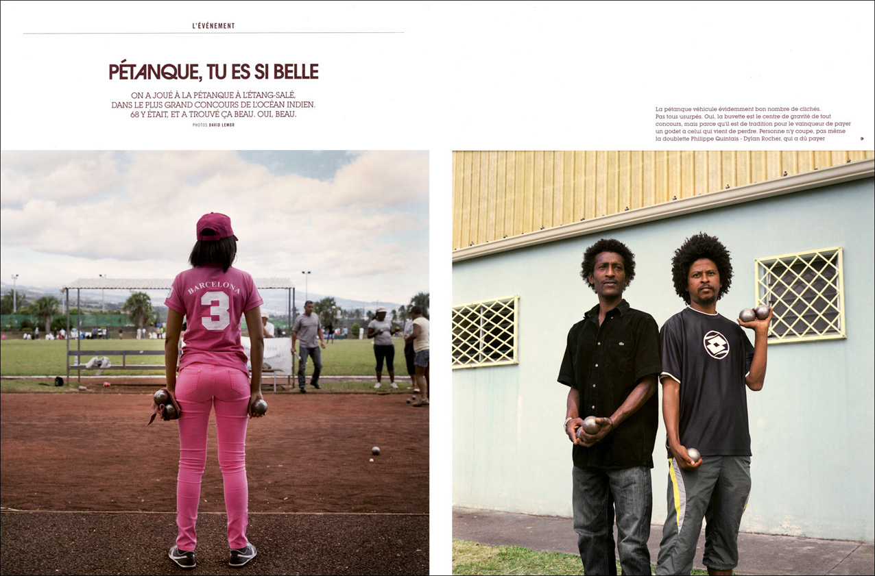  Reportage pour  68MAG  (La Réunion) - 11/2012 