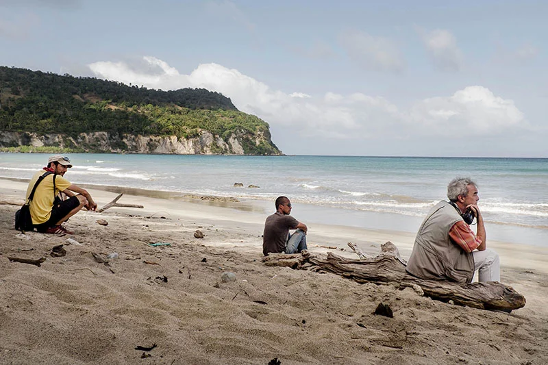 Pascal Grimaud - Rijasolo -Pierrot Men - plage de Pamandzi