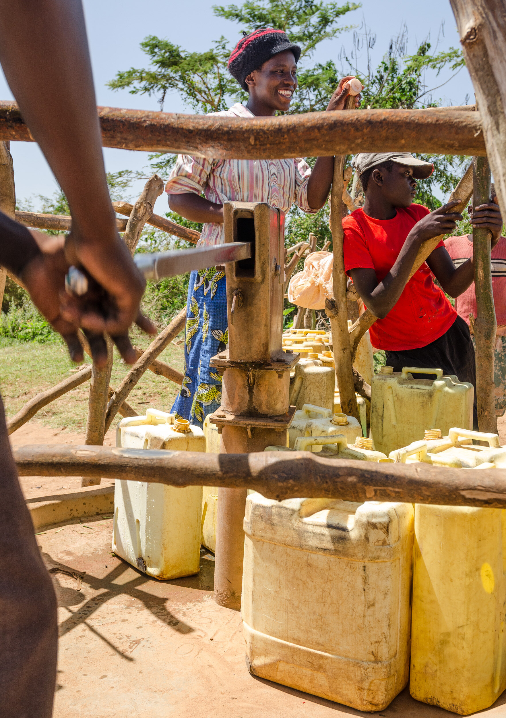 Educational opportunities are scarce so children become the main method of water retrieval. (Copy)