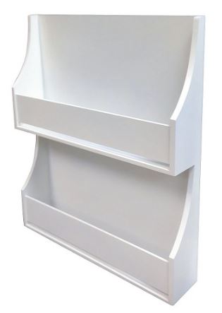 White Book Shelf