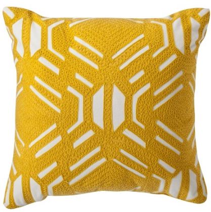 Yellow Pattern Pillow