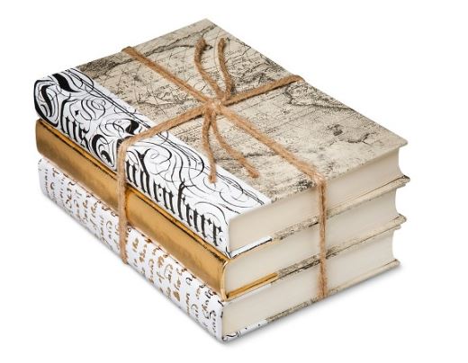 Gold Mix Decorative Book Set