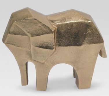 Elephant Figure Gold