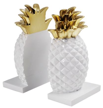 Pineapple Bookends