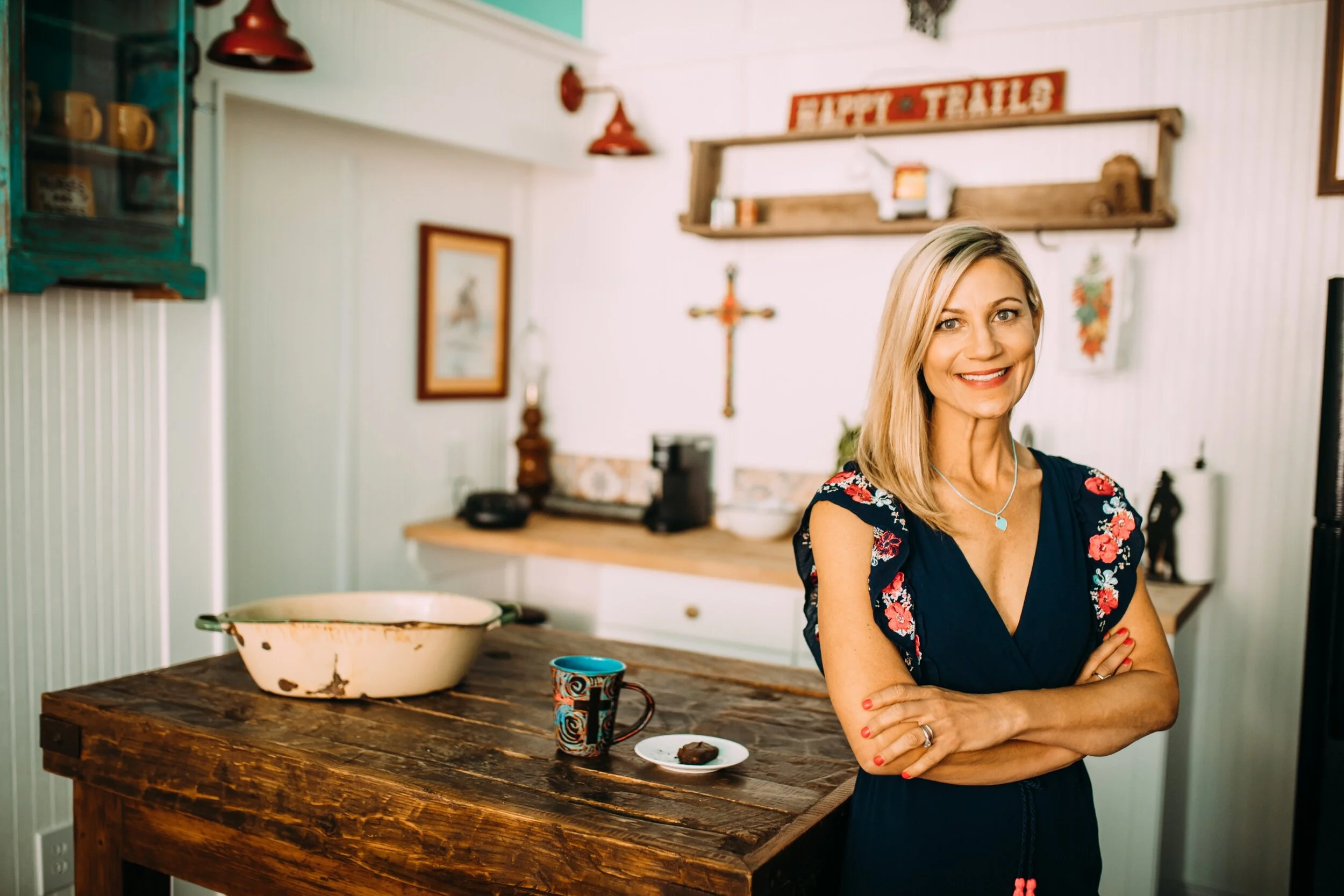 Dress with coffee and brownie.jpg