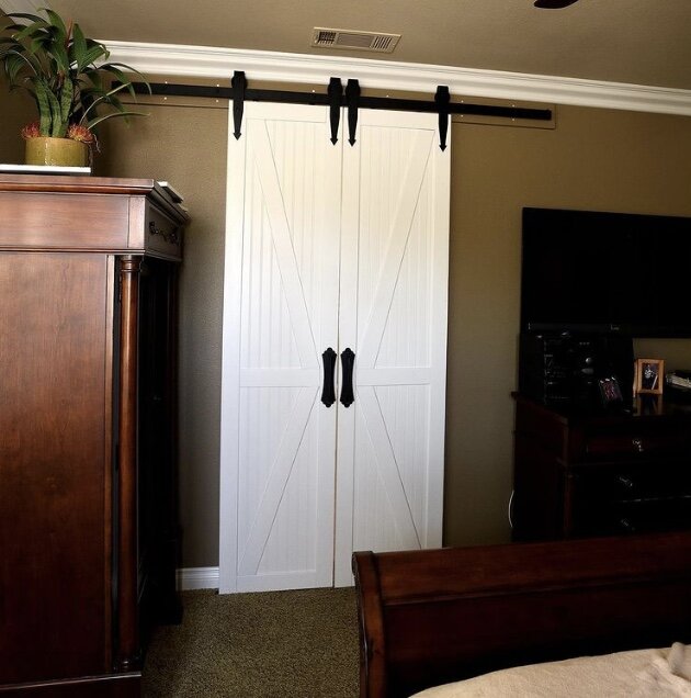 Sliding Barn Doors Coastal Handmade Co Sliding Barn Doors Coastal Handmade Co, Beadboard Sliding Closet Doors