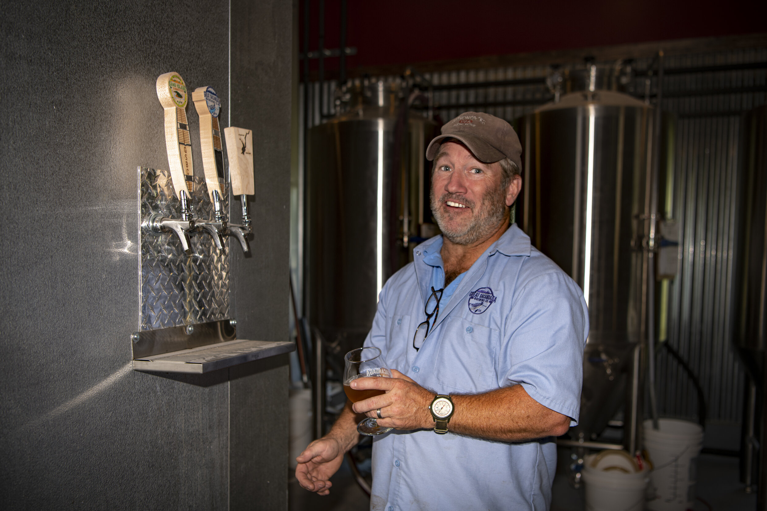 Eric, owner of The Great Sacandaga Brewery
