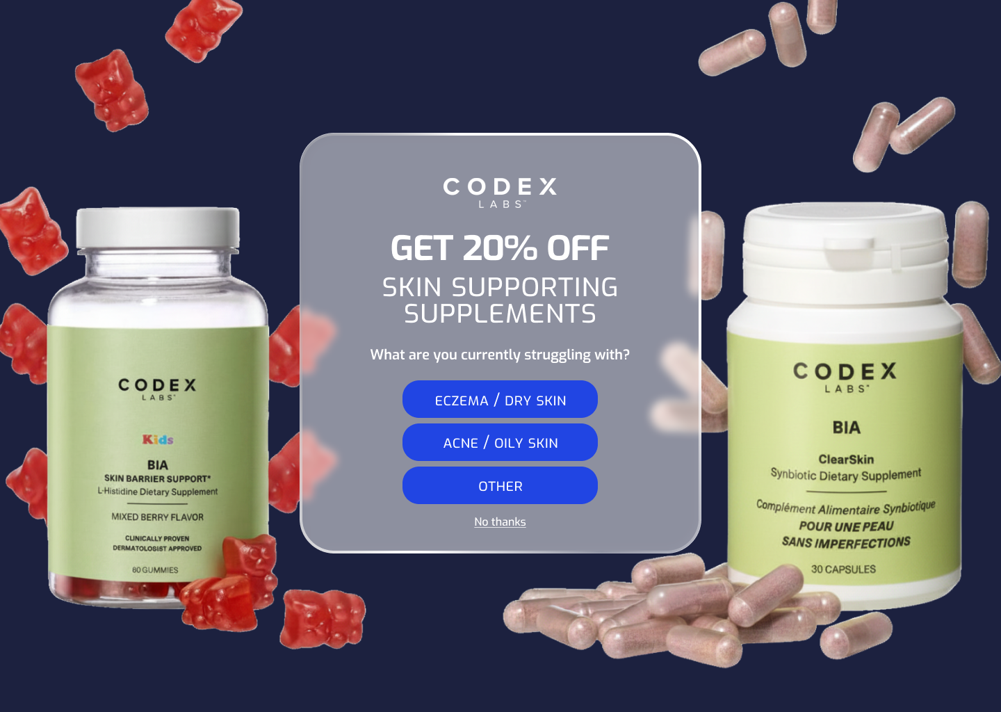 Promo ad popup