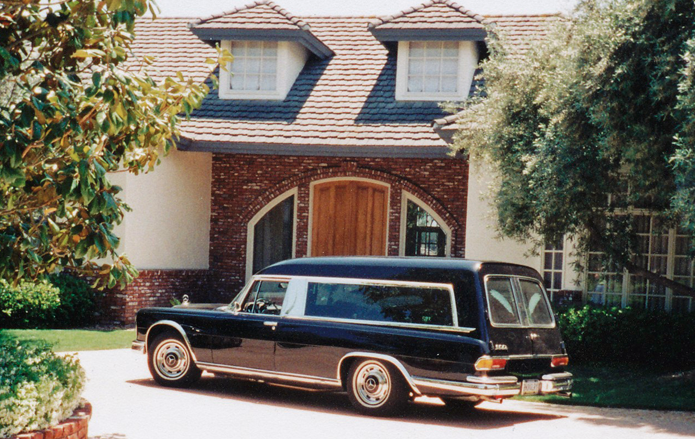USA Test Drive in MB600 Funeral Car