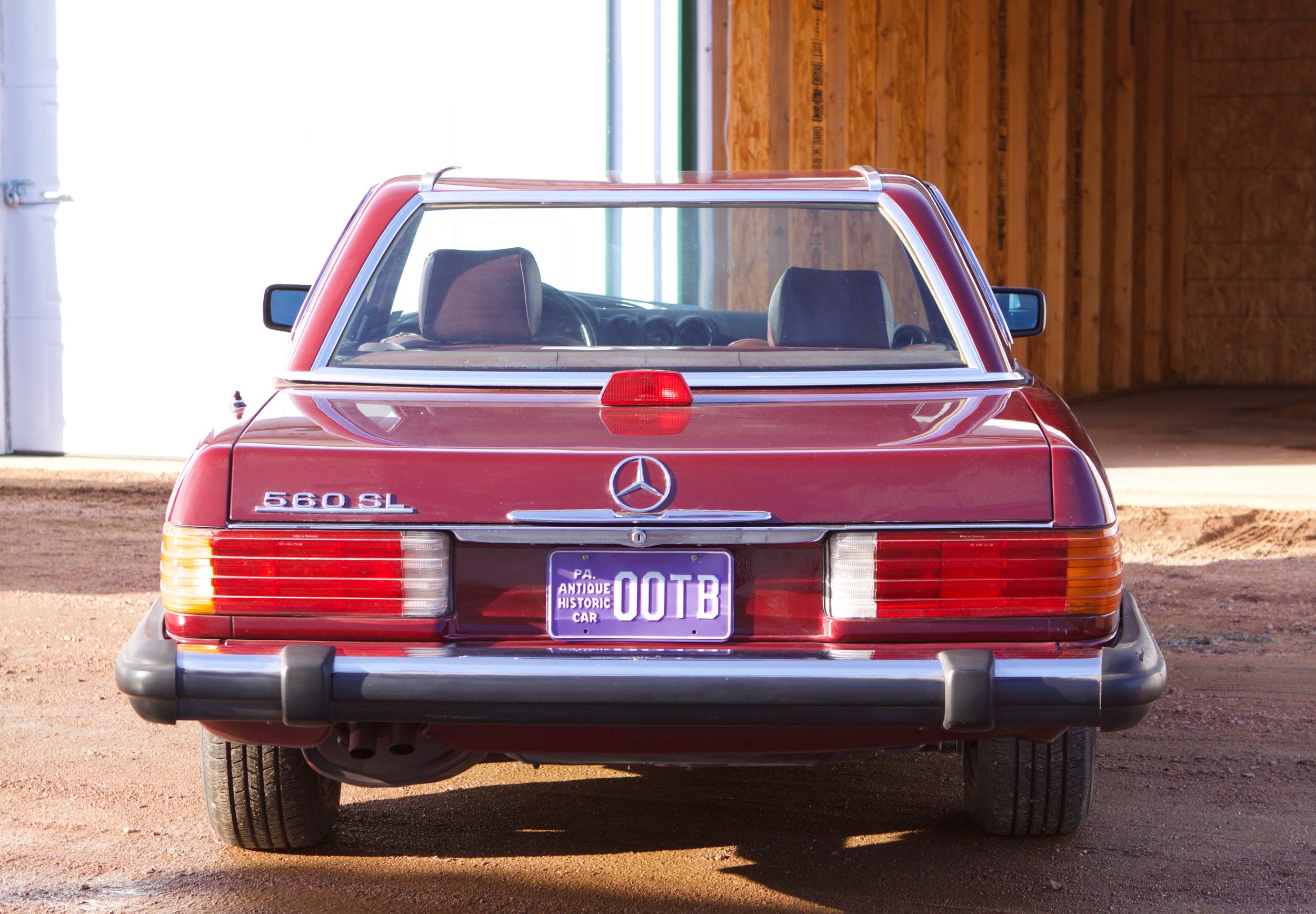 MB Burgundy 560SL  - 6.jpg