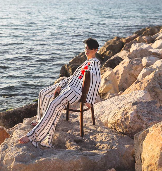 Photo by Rotem Lebel, for LeOfficial Russia, Outfit by Lara Rosnovsky