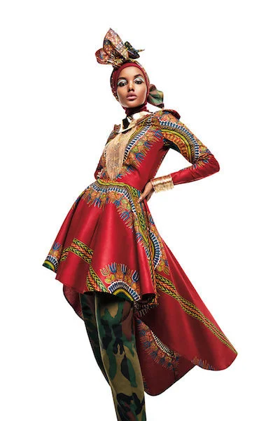 Naima Muhammad for House of Coqueta. (Sebastian Kim, courtesy of FAMSF)