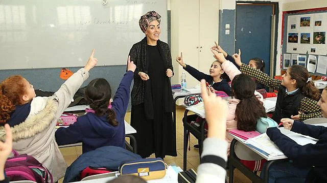 Ital Levy in class (Photo: Elad G)